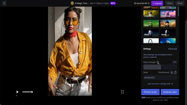Runway ML | Video to Video | AI Generator | Gen - 1 смотреть онлайн