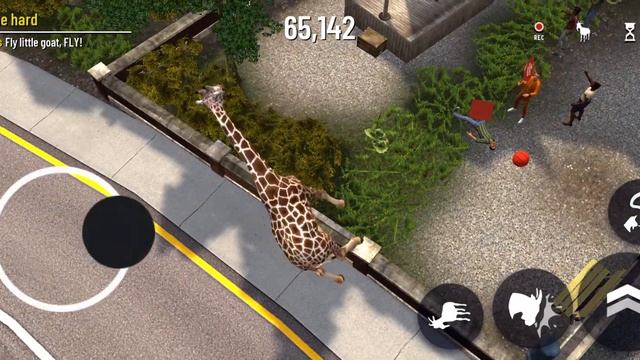 Goat simulator Pocket Edition Mobile (Just doing crazy stuff) смотреть онлайн