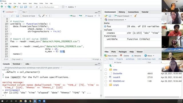 Workshop Wednesdays April 2021: Fitting leaf-level gas exchange parameters смотреть онлайн