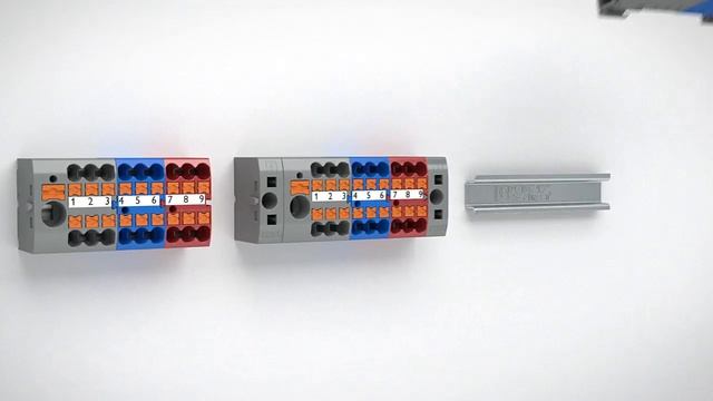 Distribution system PTFIX - New and with innovative Push-in connection technology смотреть онлайн