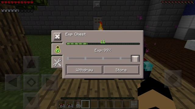 Exp Chest Mod для Minecraft PE 1.0.0 смотреть онлайн