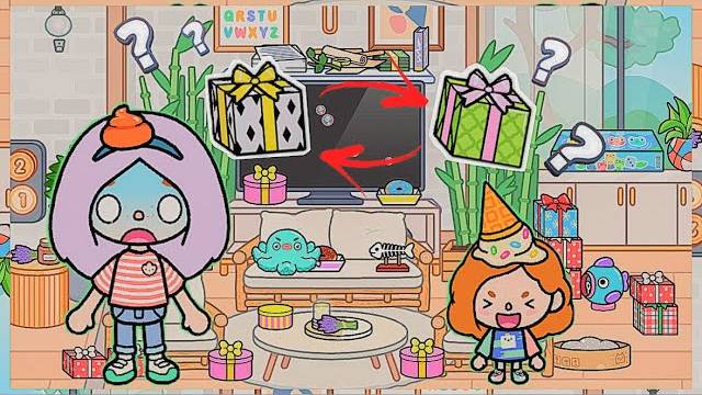 ОБМЕН ПОДАРКАМИ с сестрой ТОКА БОКА смотреть онлайн