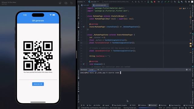 Flutter QR Code Generator Tutorial: Create and Scan QR Codes Using Flutter смотреть онлайн