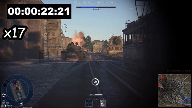 За дадюшку Сема T95 experience | War Thunder смотреть онлайн
