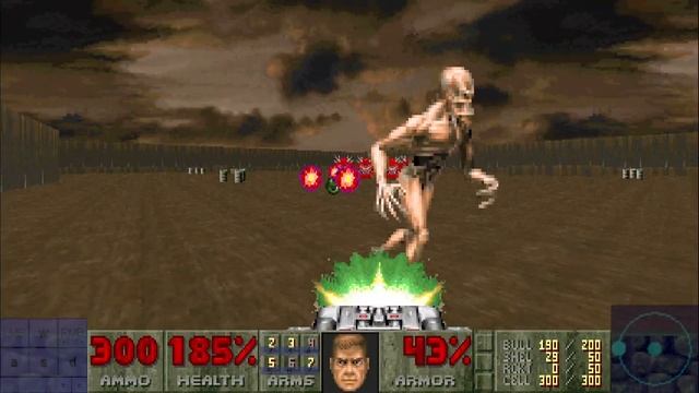 The Abyss by MrElusive & H2SO4 | Doom II, 1995 | map10 - Hangar?! смотреть онлайн