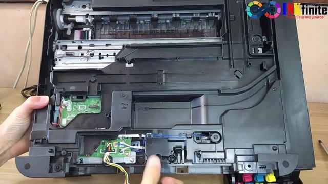 How to Remove Brother DCP-T310 DCP-T510W DCP-T710W Continuous Ink Supply System (CISS) INKfinite