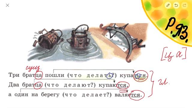 Пишем правильно тся_ться_ца. Урок русского языка 4 класса смотреть онлайн