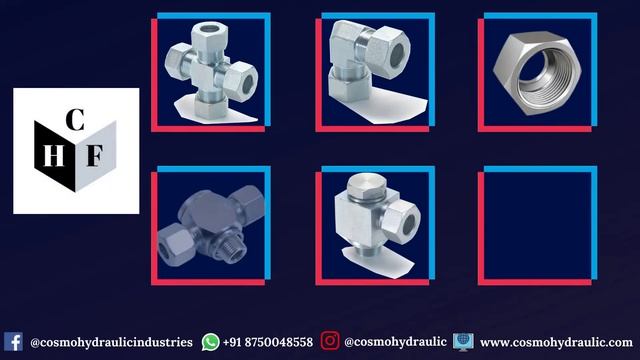 Hydraulic fittings, Elbow, Tee, banjo coupling, malestud coupling, union смотреть онлайн