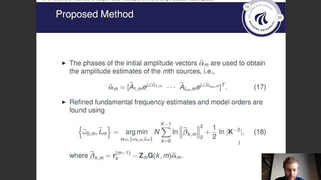 Estimation of Multiple Pitches in Stereophonic Mixtures - Martin Weiss Hansen смотреть онлайн