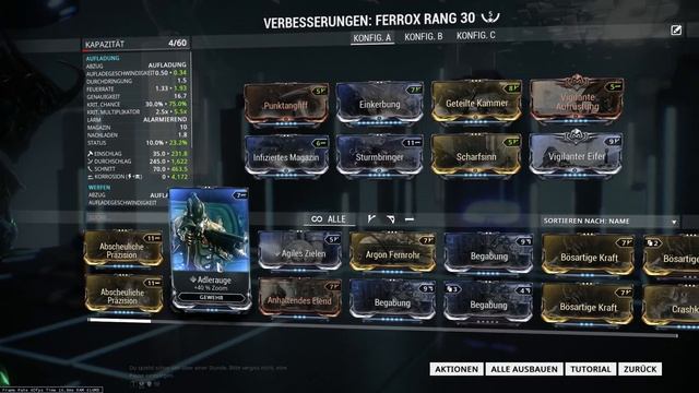 Warframe U22 Ferrox Guide und Build/Moddung [Deutsch/German] смотреть онлайн