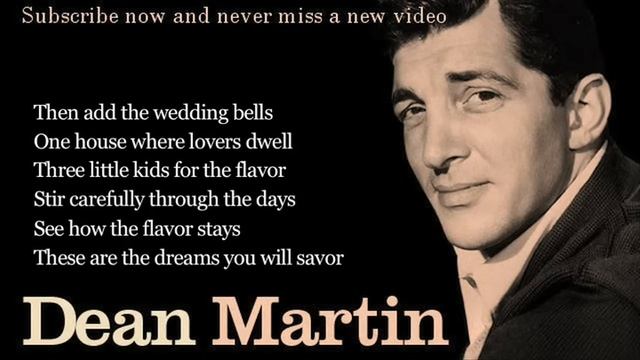 24. Dean Martin - Memories Are Made of This - Lyrics смотреть онлайн