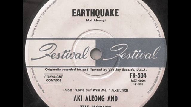 Aki Aleong & The Nobles - Earthquake смотреть онлайн
