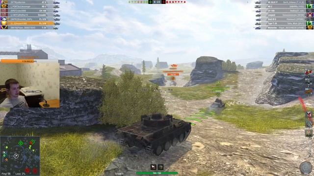 Рандом для души | Кто со мной? | World of Tanks смотреть онлайн