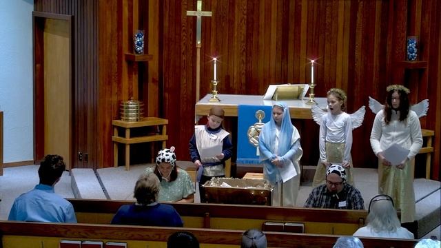 Trinity Lutheran Worship and pageant Dec 17, 2023 смотреть онлайн