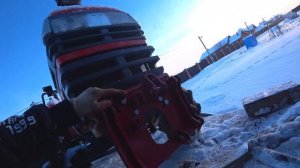 Гидравлика под отвал на японский минитрактор