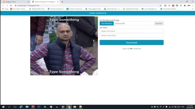 How To make a meme generator website in blogger смотреть онлайн