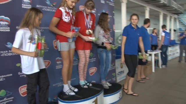 Награждение спортсменов набравших максимальное количество очков FINA ОПДЛПП г Пенза смотреть онлайн