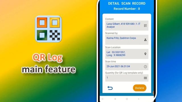 QR Log App | QR Code Logistics Control | Smart Control Application смотреть онлайн