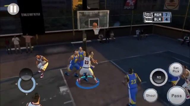 NBA 2K18 IOS Gameplay | Warriors Vs. Cavs Blacktop смотреть онлайн