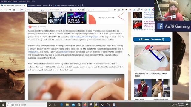 Last of Us 2 Sales Drop 80% In UK смотреть онлайн