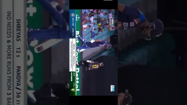 India vs Australia last over Hardik Pandya rocks смотреть онлайн