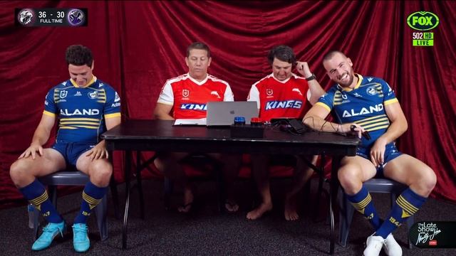 Fletch & Hindy: Gutherson and Moses take a lie detector test | FOX League | Matty Johns Show смотреть онлайн