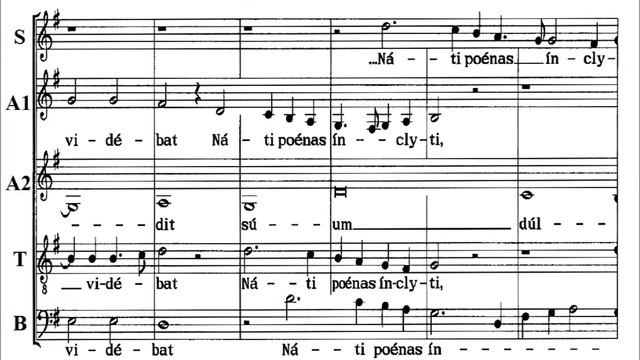 Josquin Desprez, Stabat Mater Dolorosa, Part 1: Score смотреть онлайн