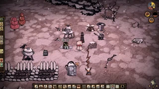 WINTER STRIKES HARD | Don't Starve Together w/ HorizontalDuck смотреть онлайн