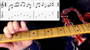 Простой и сказочный переборчик Slash - Give in to me. Разбор.