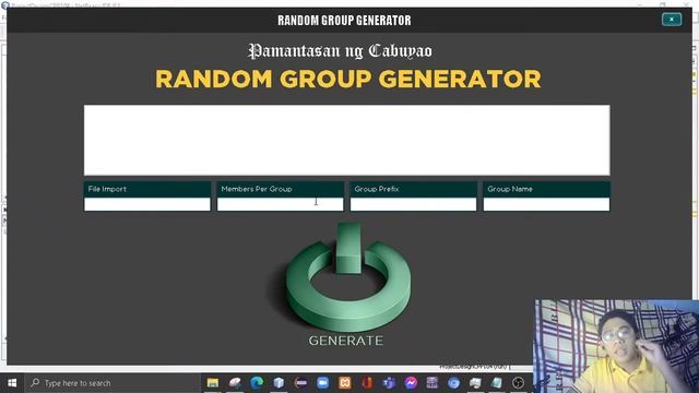 RANDOM GROUP GENERATOR смотреть онлайн