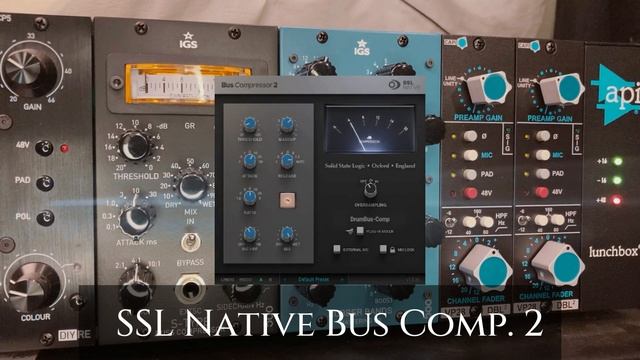 A VICIOUS look, at the IGS Audio S-Type Buss Compressor and Rubber Bands Mastering EQ. смотреть онлайн