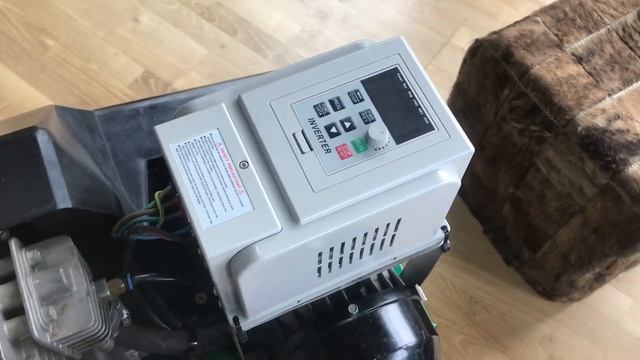 How to use a VFD on a 3 phase compressor смотреть онлайн