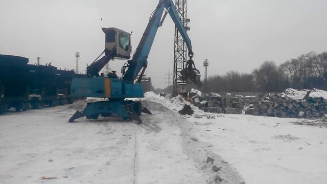 Работа Fuchs MHL 350 смотреть онлайн