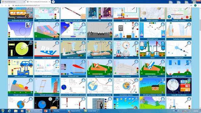 Fizika Fanidan Laboratoriya Ishlarini Virtual Jamlanmasi Vascak Sayti