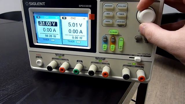 Siglent SPD3303D review - stejnosměrný programovatelný zdroj смотреть онлайн