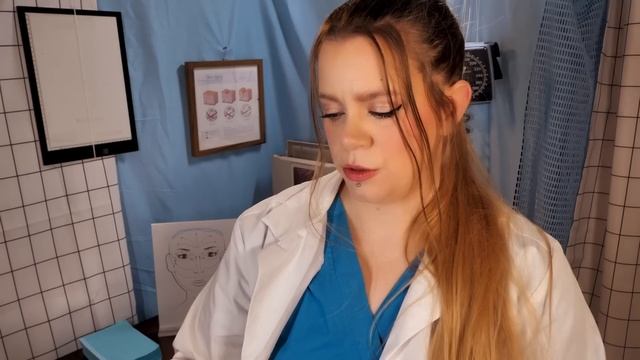 ASMR Hospital Dermatologist | Face, Scalp & Eye Exam