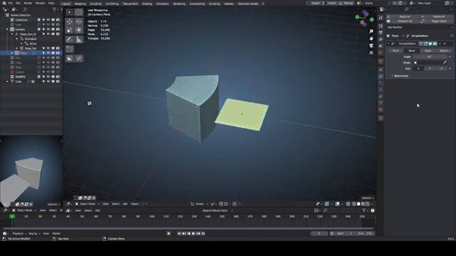 Модификаторы 6. Simple Deform смотреть онлайн