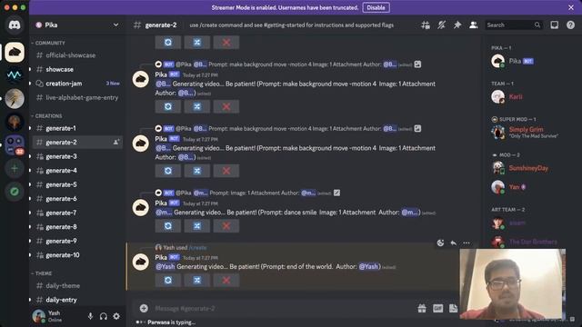 PIKA Video Generator Discord Quick Guide смотреть онлайн