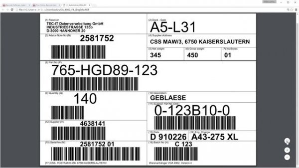 Create and Print Labels Online in Your Browser