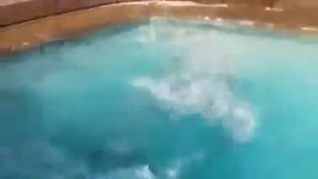 Cole does a backflip into the pool - he can finally swim! смотреть онлайн