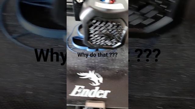 why the extra line?? #dprinting#creality3d ,#crealityender3 смотреть онлайн