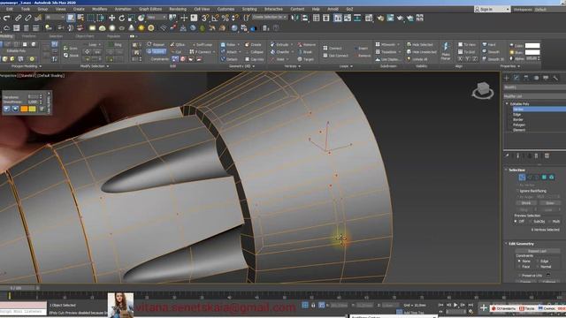 Hard Surface. Моделирование сложных форм в 3d Max. Часть 2.