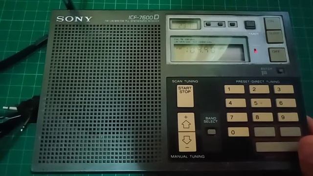 Radio Jadul Sony ICF 7600D Kuno Rare смотреть онлайн