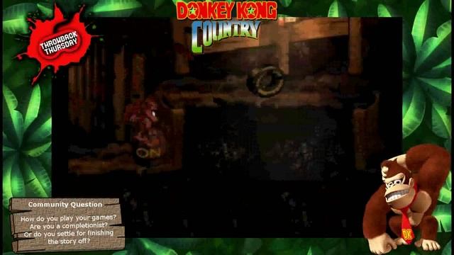 Throwback Thursday: Donkey Kong Country #008 'No Ifs, No Buts, Sr Neckys Nuts' смотреть онлайн