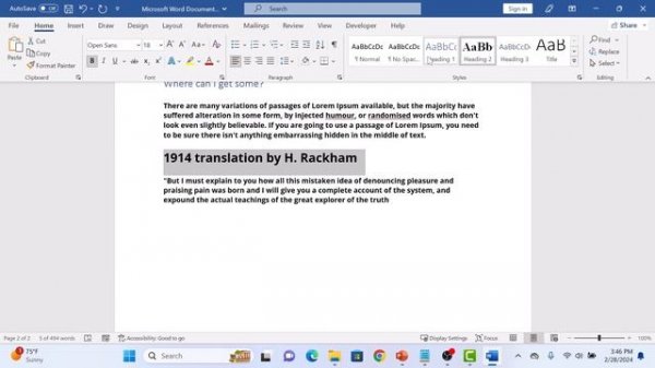 How to Convert Microsoft Word Document to PowerPoint Presentation (PPT)