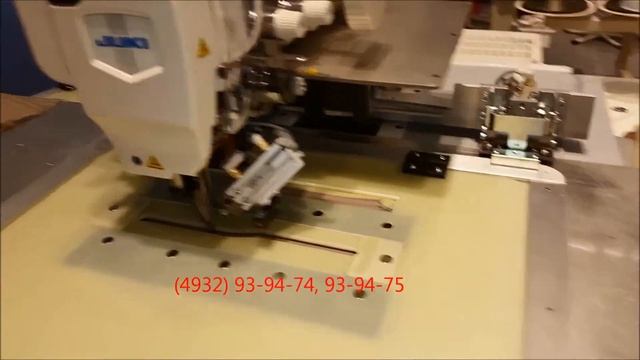 Автоматизированная электронная двухигольная машина программируемой строчки смотреть онлайн