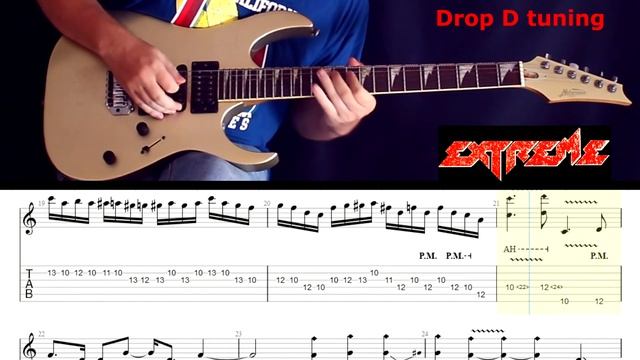 Extreme - Rise Solo. Guitar Tabs. смотреть онлайн