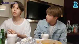 BTS Live   EAT Jin with Jimin 2019. 05. 19