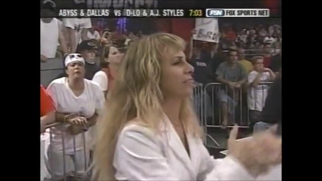 Abyss and Dallas vs D'lo Brown and AJ Styles смотреть онлайн