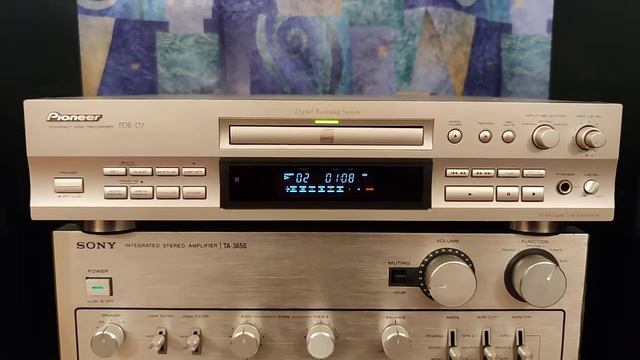 СД проигрыватель пишущий Pioneer PDR-D7 смотреть онлайн
